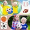 600 Pieces Sports Stickers for Kids Soccer Baseball Football Stickers Basketball Football for Kids Teacher for Ball Themed Birthday Party Classroom Decorations(Multiple Balls)